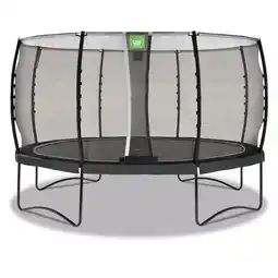 Welkoop Exit Allure Classic - Trampolines - ø 427 cm x 27 cm - Zwart - Rond aanbieding