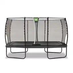 Welkoop Exit Allure Classic - Trampolines - 244 x 427 cm x 274 cm - Zwart - Rechthoekig aanbieding