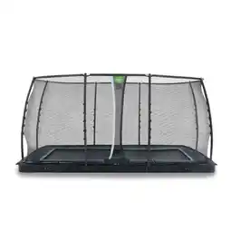 Welkoop Exit Dynamic - Groundlevel trampoline - 244 x 427 cm x 183 cm - Zwart - Rechthoekig aanbieding