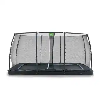 Welkoop Exit Dynamic - Groundlevel trampoline - 244 x 427 cm x 183 cm - Zwart - Rechthoekig aanbieding