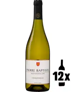 Wijnvoordeel 12 flessen Pierre Baptiste Chardonnay Voordeelpakket aanbieding