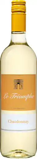 Wijnvoordeel Le Triomphe Chardonnay aanbieding