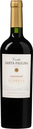 Wijnvoordeel Castillo Santa Paulina Carmenère Reserva aanbieding