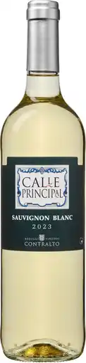 Wijnvoordeel 1 fles Calle Principal Sauvignon Blanc aanbieding