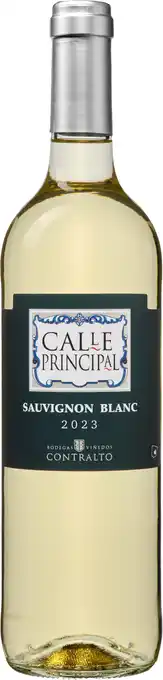Wijnvoordeel 1 fles Calle Principal Sauvignon Blanc aanbieding