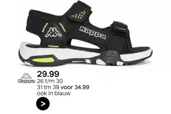 vanHaren Kappa sandalen aanbieding