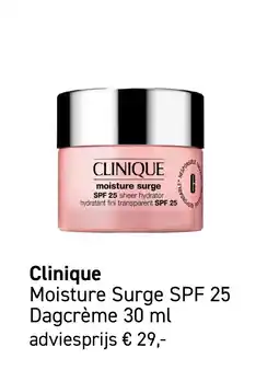 Mooi parfumerie Clinique aanbieding