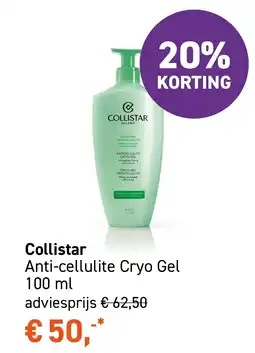 Mooi parfumerie COLLISTAR aanbieding