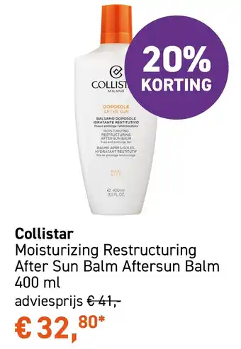 Mooi parfumerie Collistar aanbieding
