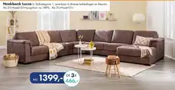 Woonsquare Hoekbank lucca aanbieding