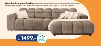 Woonsquare Woonlandschap avalanche aanbieding