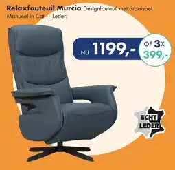 Woonsquare Relaxfauteuil murcia aanbieding