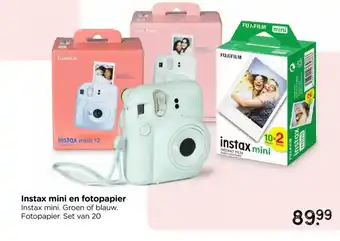 Xenos Instax mini en fotopapier aanbieding