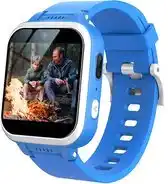 Bol.com Smartwatch Kinderen - Camera - Games - Blauw aanbieding