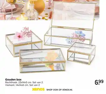 Xenos Gouden box aanbieding