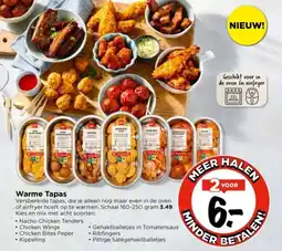 Vomar Voordeelmarkt Warme tapas aanbieding
