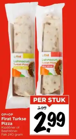 Vomar Voordeelmarkt Firat turkse pizza aanbieding