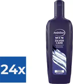 Bol.com Andrélon Shampoo 300 ml FM Zilver Care - Voordeelverpakking 24 stuks aanbieding