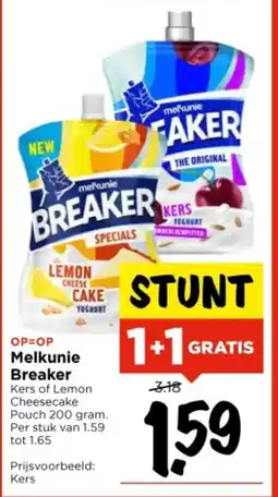 Vomar Voordeelmarkt Melkunie breaker aanbieding