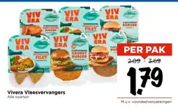 Vomar Voordeelmarkt Vivera vleesvervangers aanbieding