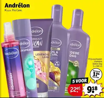 Kruidvat Andrélon aanbieding