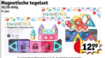 Kruidvat Magnetische tegelset aanbieding