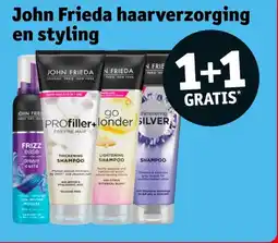 Kruidvat John Frieda haarverzorging en styling aanbieding