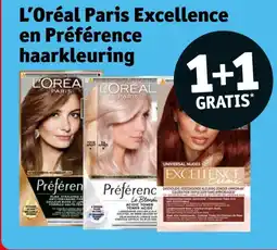 Kruidvat L'oréal paris excellence en préférence haarkleuring aanbieding