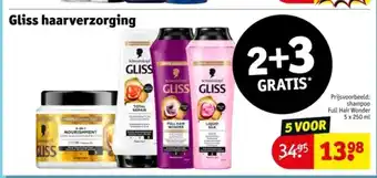 Kruidvat Gliss haarverzorging aanbieding