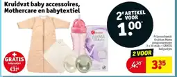 Kruidvat Kruidvat baby accessoires, mothercare en babytextiel aanbieding