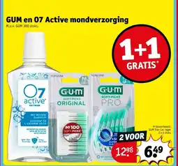 Kruidvat Gum en 07 active mondverzorging aanbieding