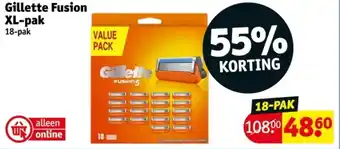 Kruidvat Gillette fusion aanbieding