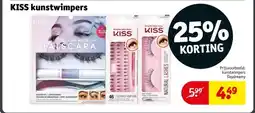 Kruidvat Kiss kunstwimpers aanbieding