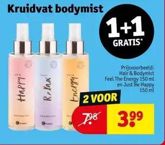 Kruidvat Kruidvat bodymist aanbieding