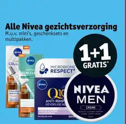 Kruidvat Alle nivea gezichtsverzorging aanbieding
