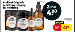 Kruidvat Kruidvat originals gezichtsverzorging en reiniging aanbieding