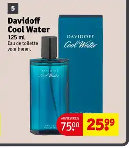 Kruidvat Davidoff cool water aanbieding