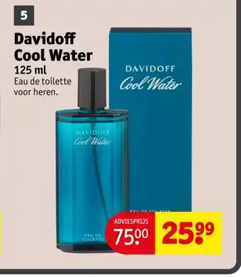 Kruidvat Davidoff cool water aanbieding