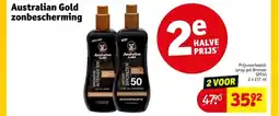 Kruidvat Australian Gold zonbescherming aanbieding