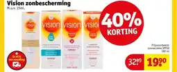 Kruidvat Vision zonbescherming aanbieding