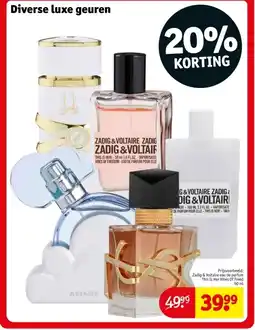 Kruidvat Diverse luxe geuren aanbieding