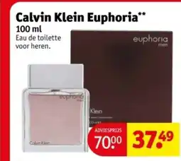 Kruidvat Calvin Klein Euphoria aanbieding