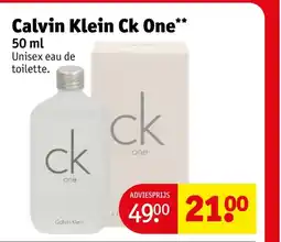 Kruidvat Calvin Klein Ck One aanbieding