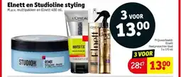 Kruidvat Elnett en Studioline styling aanbieding