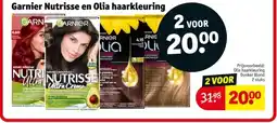 Kruidvat Garnier Nutrisse en Olia haarkleuring aanbieding