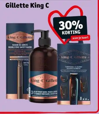 Kruidvat Gillette King C aanbieding