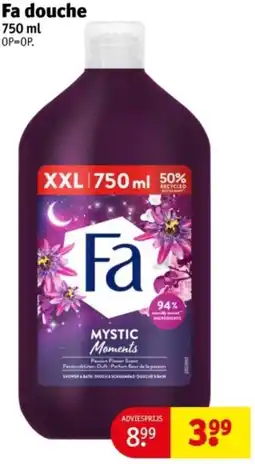 Kruidvat Fa douche aanbieding