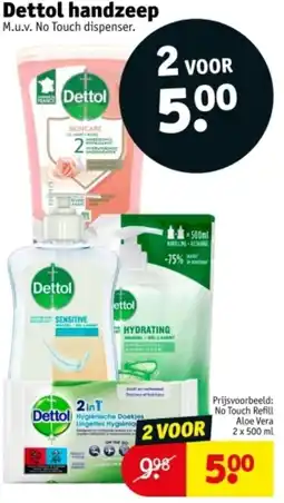 Kruidvat Dettol handzeep aanbieding