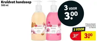Kruidvat Kruidvat handzeep aanbieding