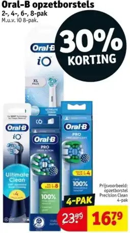 Kruidvat Oral-B opzetborstels aanbieding